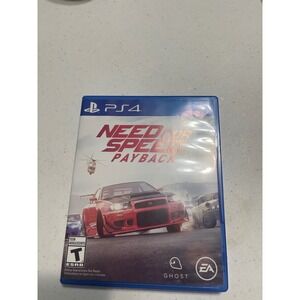 Need for Speed Payback Sony PlayStation 4 PS4 2017 Racing Game EA Ghost Games